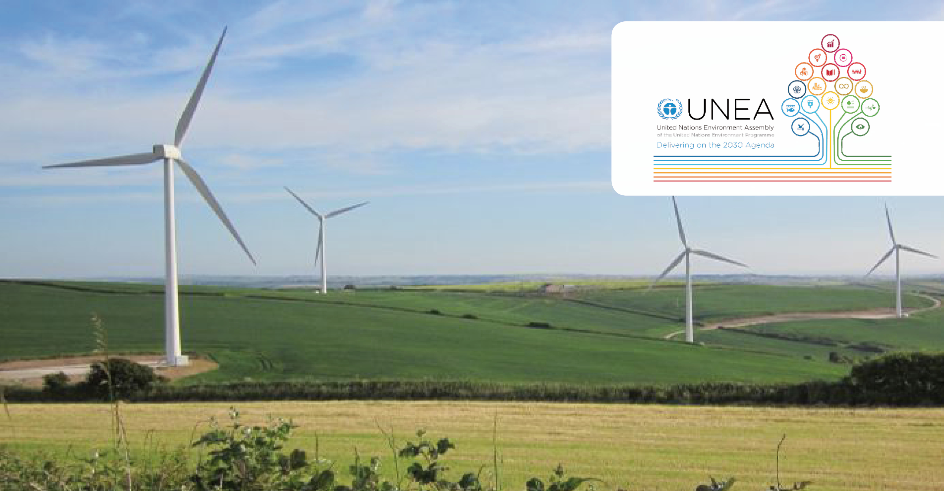 Parc éolien au Royaume-Uni © Robert Vagg, UNEP/CMS