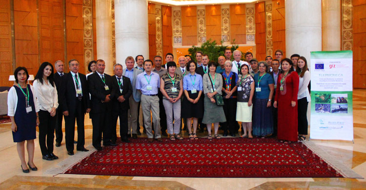 Central Asia Conference participants in Ashgabat, Turkmenistan © GIZ