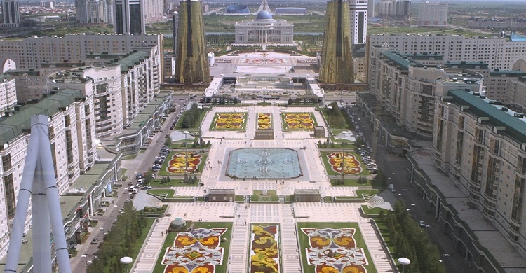 Aerial View of Astana, Capital of Kazakhstan - photo: www.astana.gov.kz