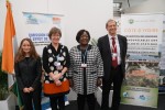 Ms Anne Désirée Ouloto, Minister of Health, Environment and Sustainable Development of Côte d'Ivoire signing the CMS/Sharks and CMS/Raptors MOU in Bonn - ©Aydin Bahramlouian