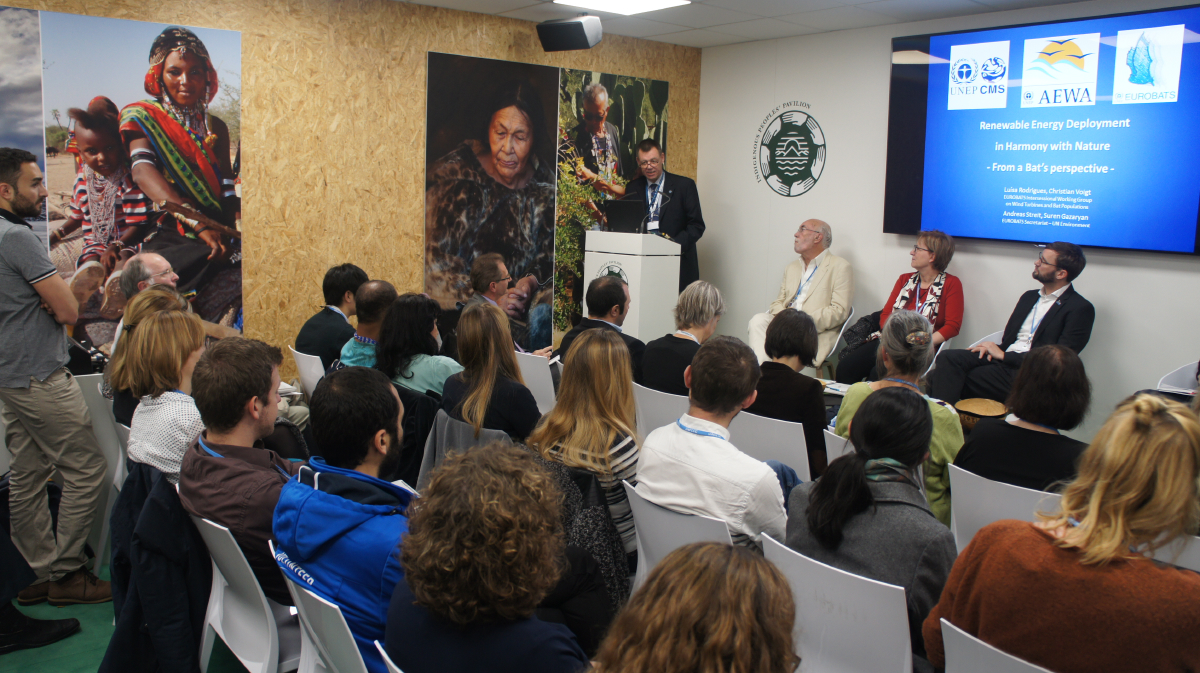 Mr. Andreas Streit, Executive Secretary, UNEP/EUROBATS Secretariat © Marie Mevellec