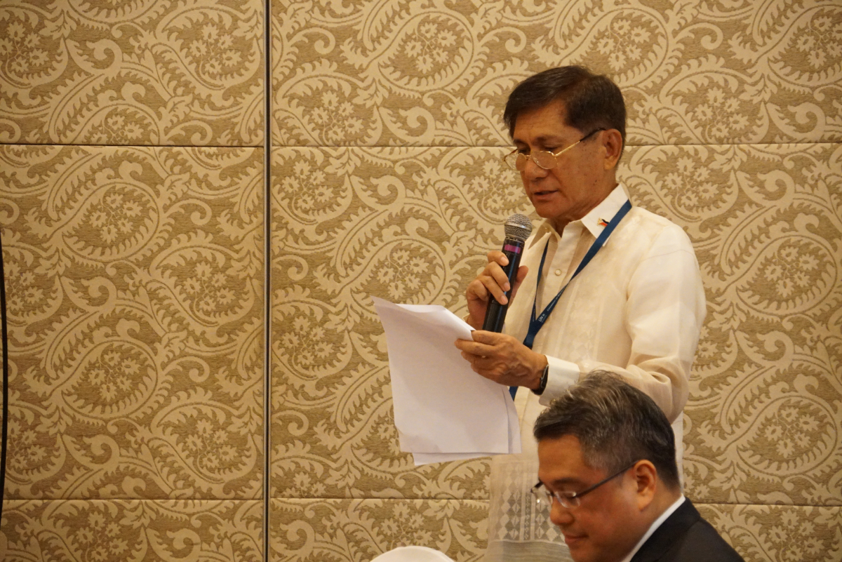 Roy Cimatu, Secretary of Environment and Natural Resources, the Philippines © Aydin Bahramlouian