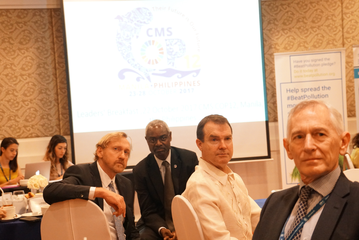 CMS COP12 Leader's Breakfast © Aydin Bahramlouian