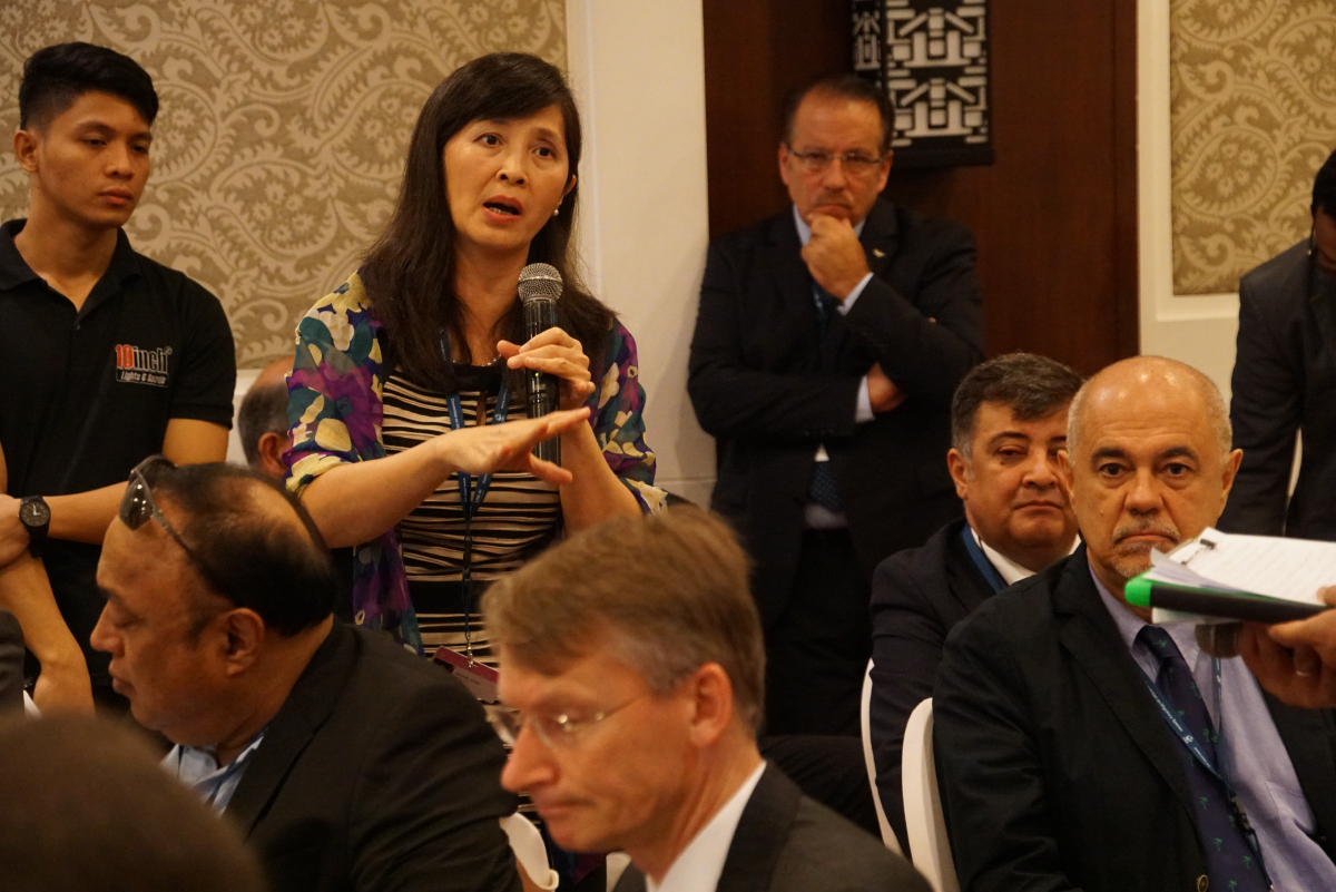 Chan Somaly, Deputy Secretary General National Council for Sustainable Development, Cambodia © Aydin Bahramlouian