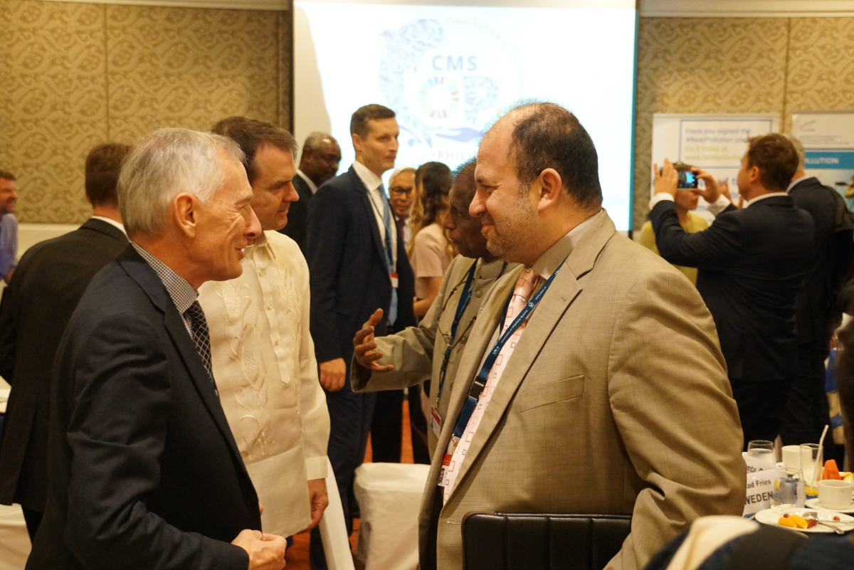 CMS COP12 Leader's Breakfast © Aydin Bahramlouian