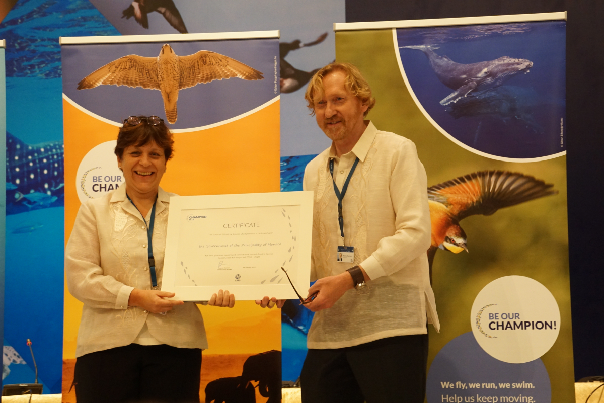 Recognition for Migratory Species Champions © Aydin Bahramlouian