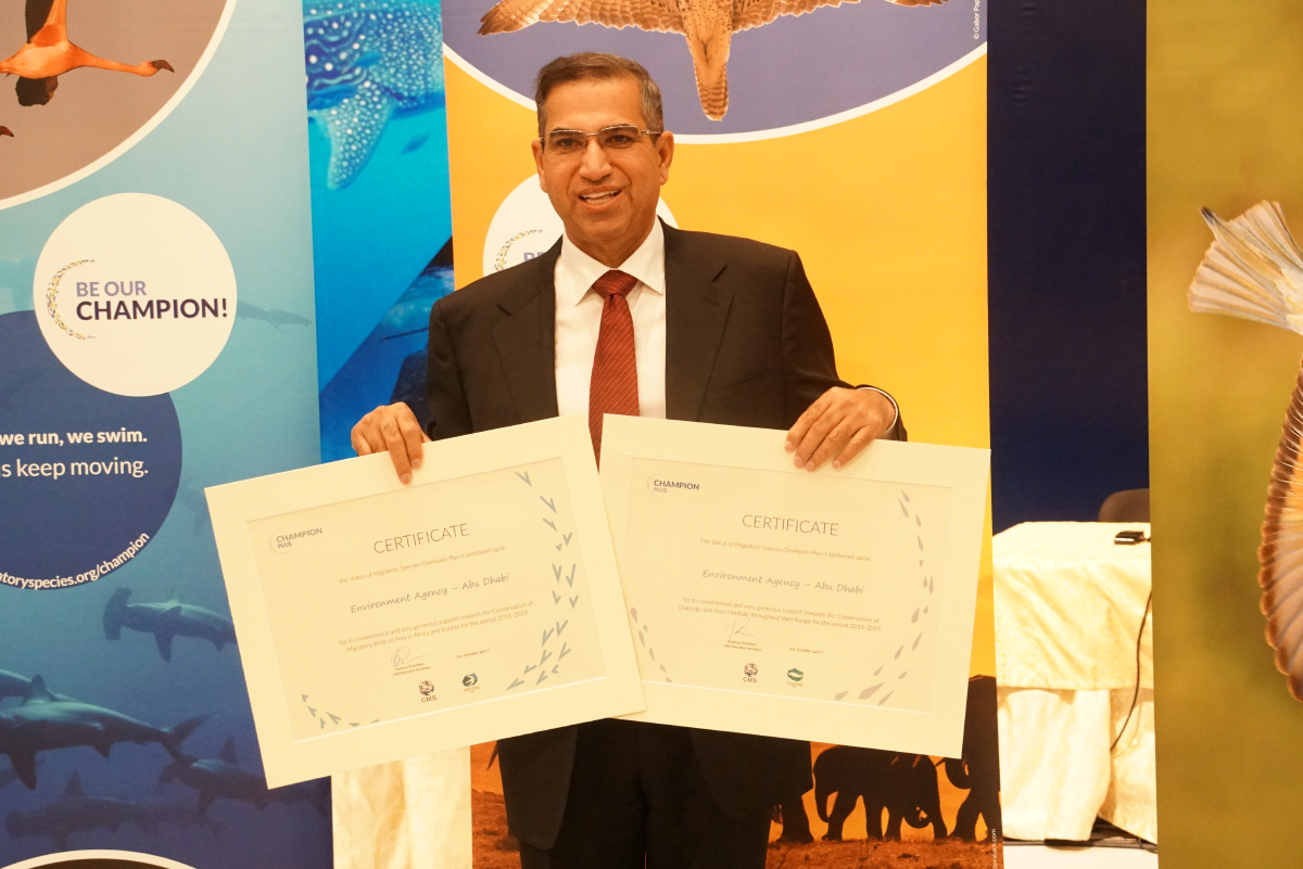 Recognition for Migratory Species Champions © Aydin Bahramlouian