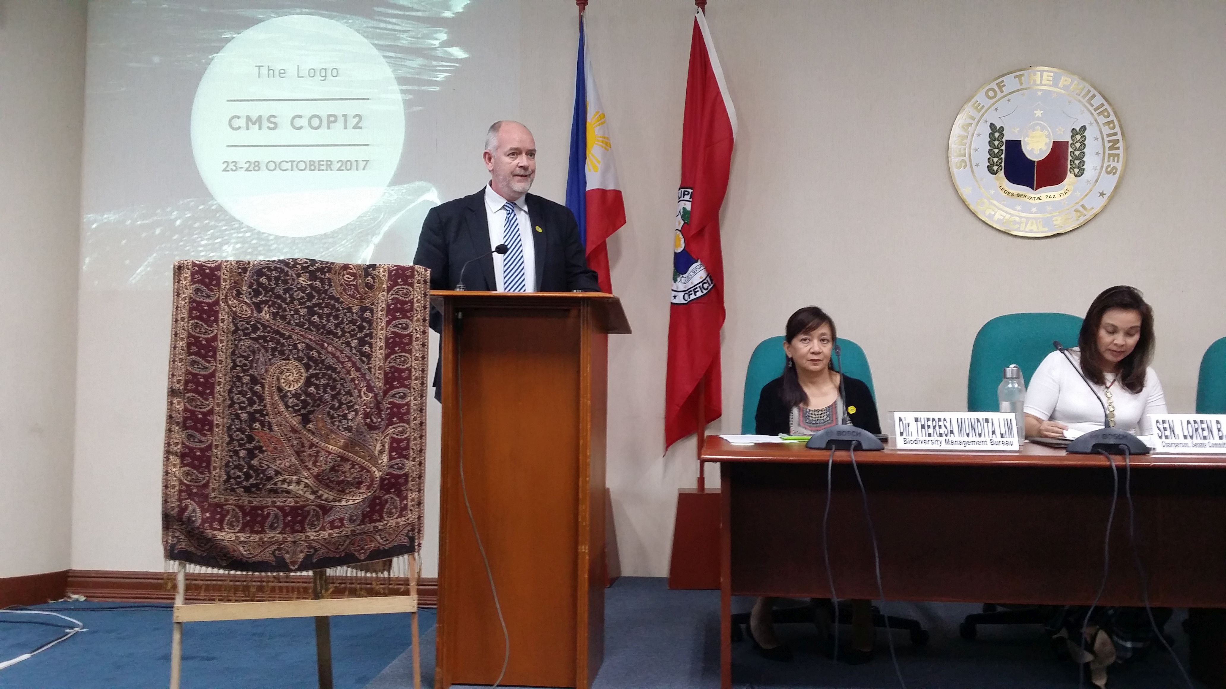CMS Deputy Executive Secretary, Mr. Bert Lenten © Tine L-Roncari, UNEP/CMS Secretariat
