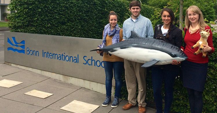 CMS Secretariat Visit to the Bonn International School