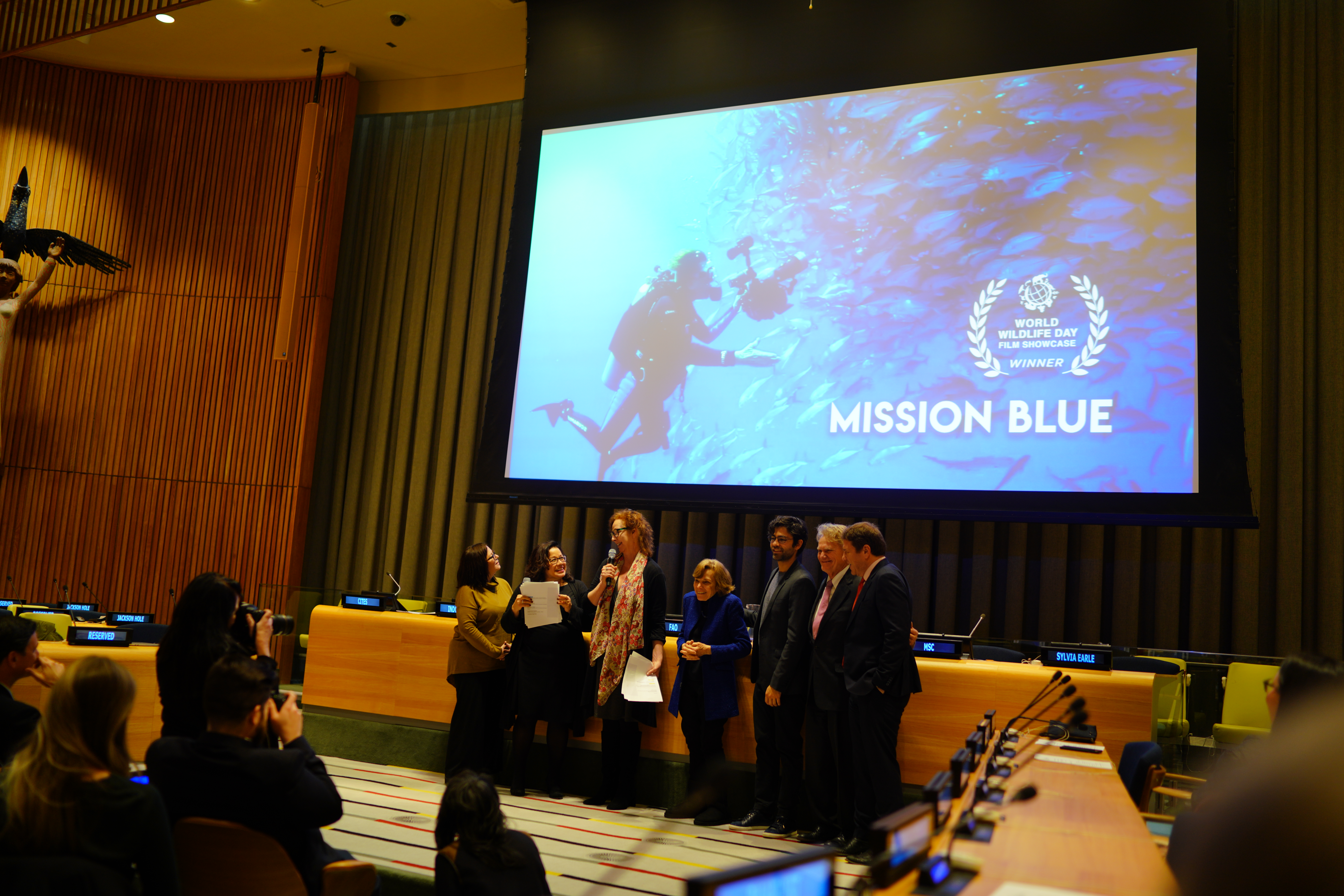 Impresiones del evento del Día Mundial de la Vida Silvestre 2019 en la sede de la ONU en Nueva York