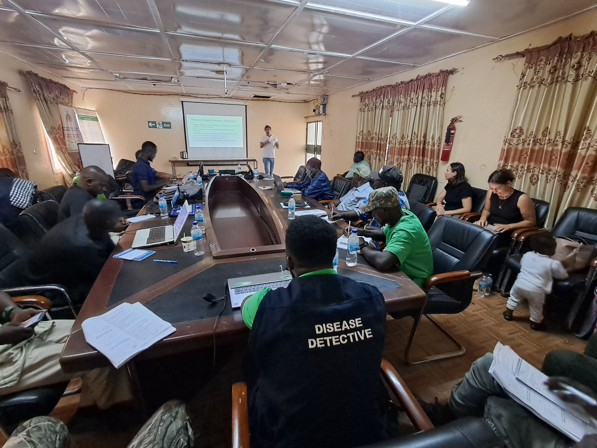 The training 