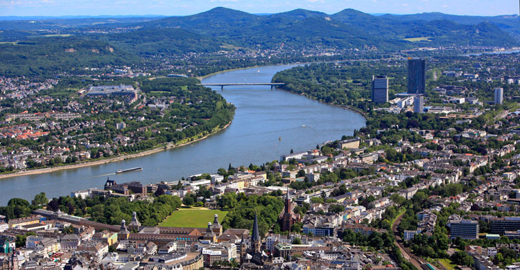 panorama of Bonn © Presseamt Bundesstadt Bonn