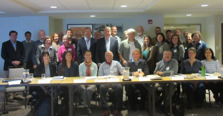 Participants at the Symposium on the American Eel