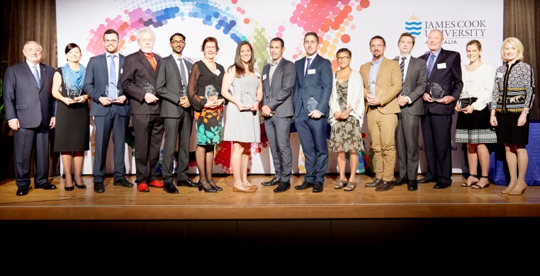 James Cook University 2015 Outstanding Alumni. Photo by Through The Looking Glass Studio.