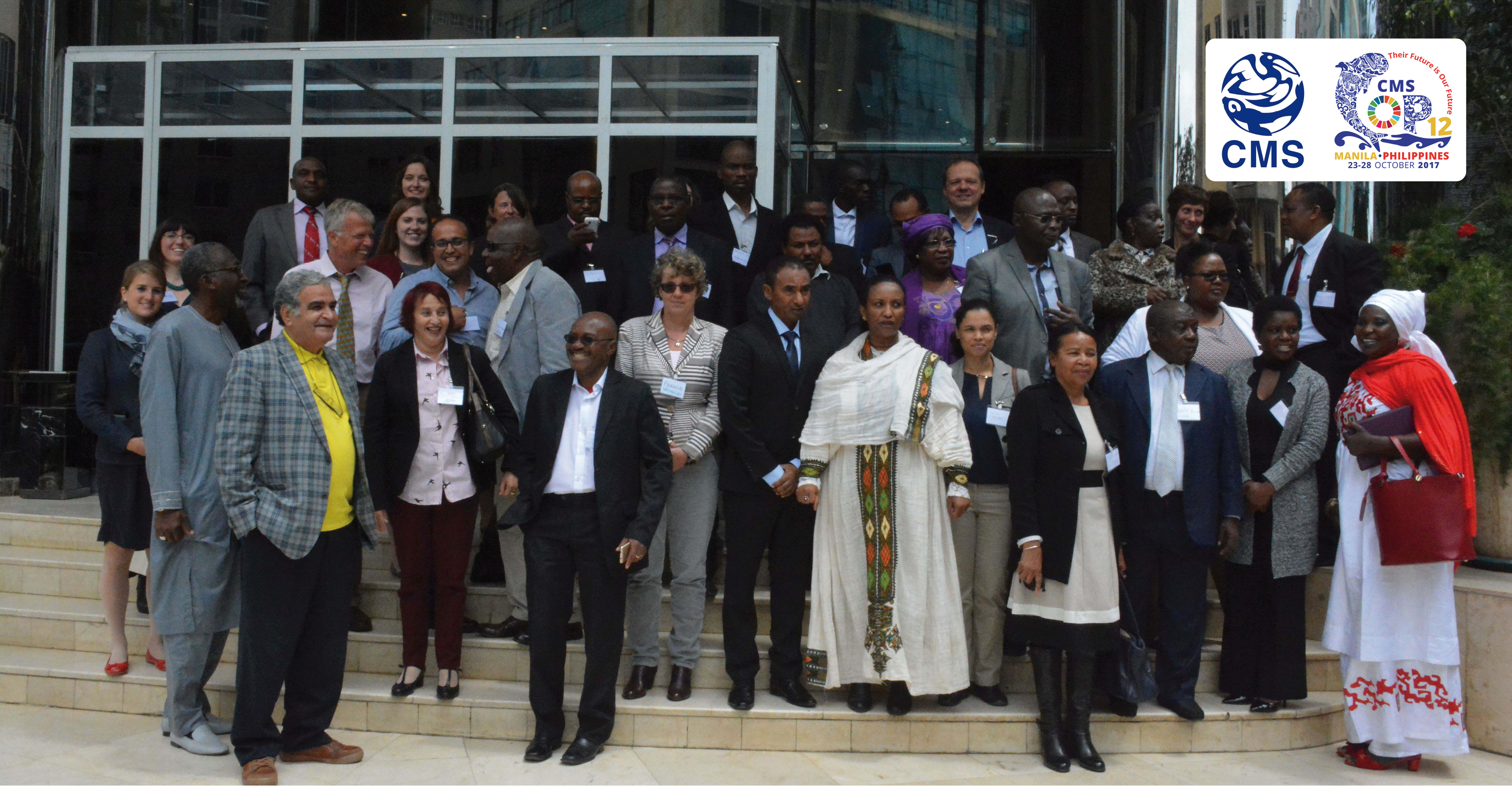 Participants at the pre-COP in Addis Ababa © Ethiopian Wildlife Conservation Authority