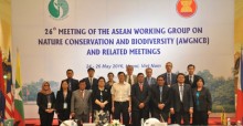 Participants at the ASEAN Biodiversity Working Group © ASEAN