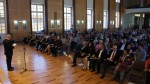 Reinhard Limbach, Bonn’s Bürgermeister (Mayor) addressing the audience before the Bologna Operatic Choir’s Benefit Concert