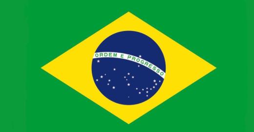 the flag of Brazil